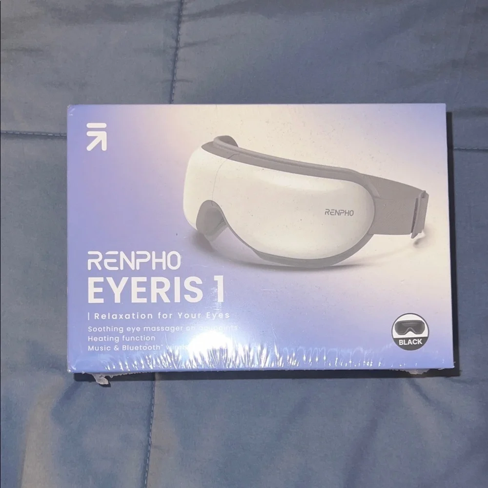 RENPHO Eyeris 1 Eye Massager - Gray &  Neck/Shoulder Wrap